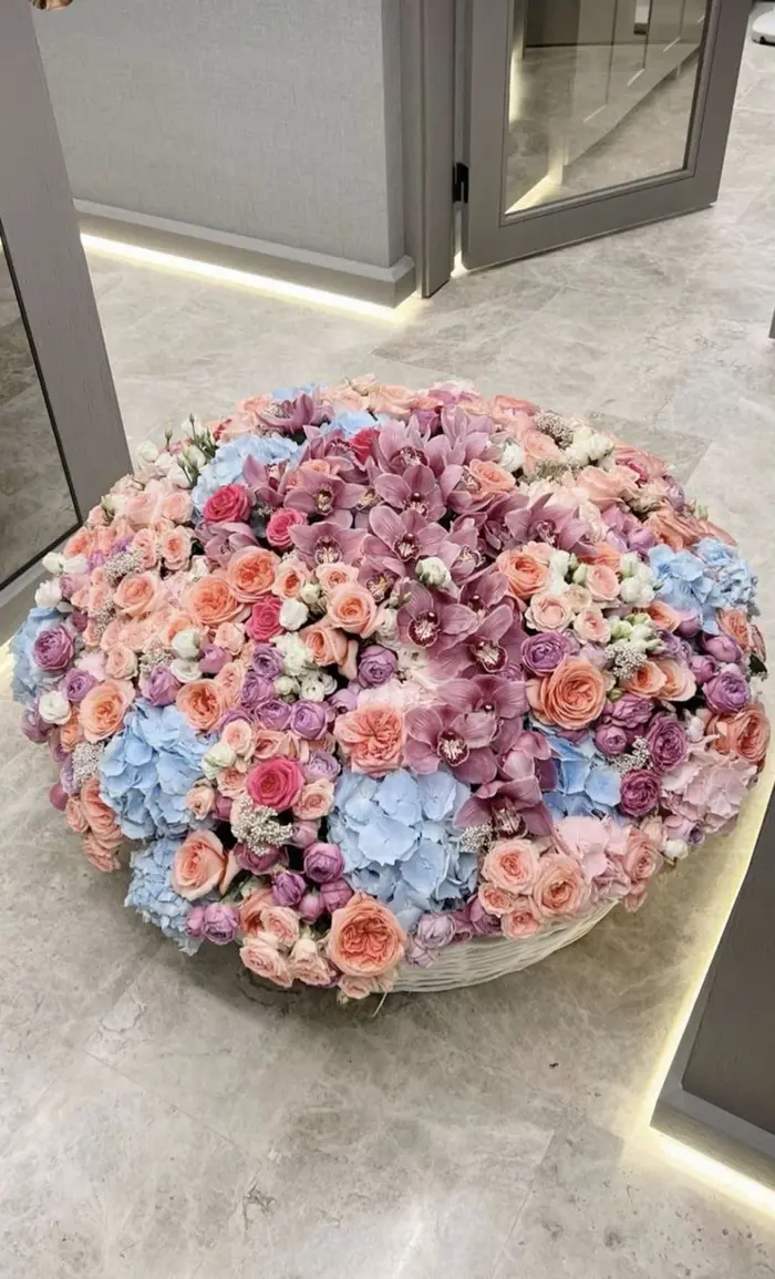 Pastel Opulence Basket