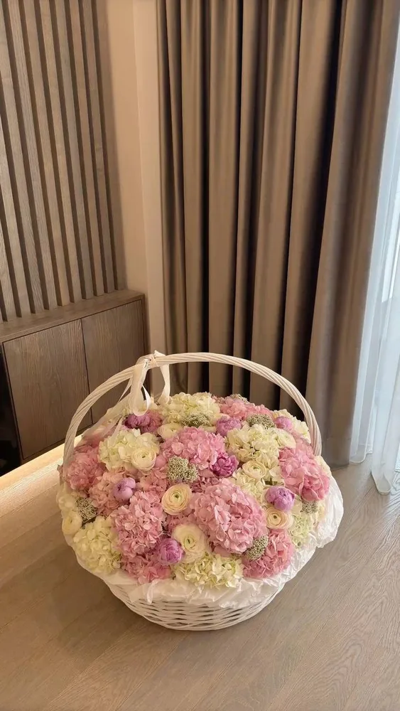 Rose Quartz Basket
