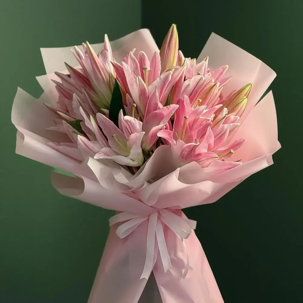 Pink lilies