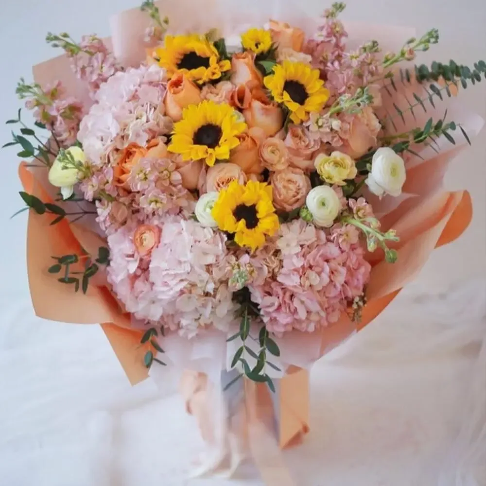 Sunflower Kissed